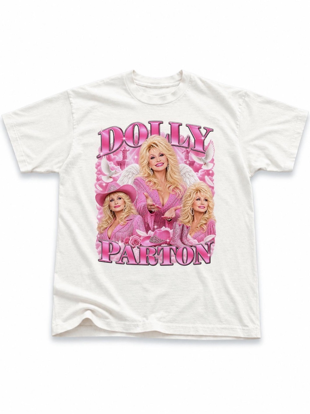 Dolly Parton Retro 80s Country Music T-Shirt RIP Queen Of Country Cowgirl Legend